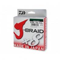 Шнур Daiwa J-Braid X8 DARK GREEN 150м. 0,22 (12751-022)